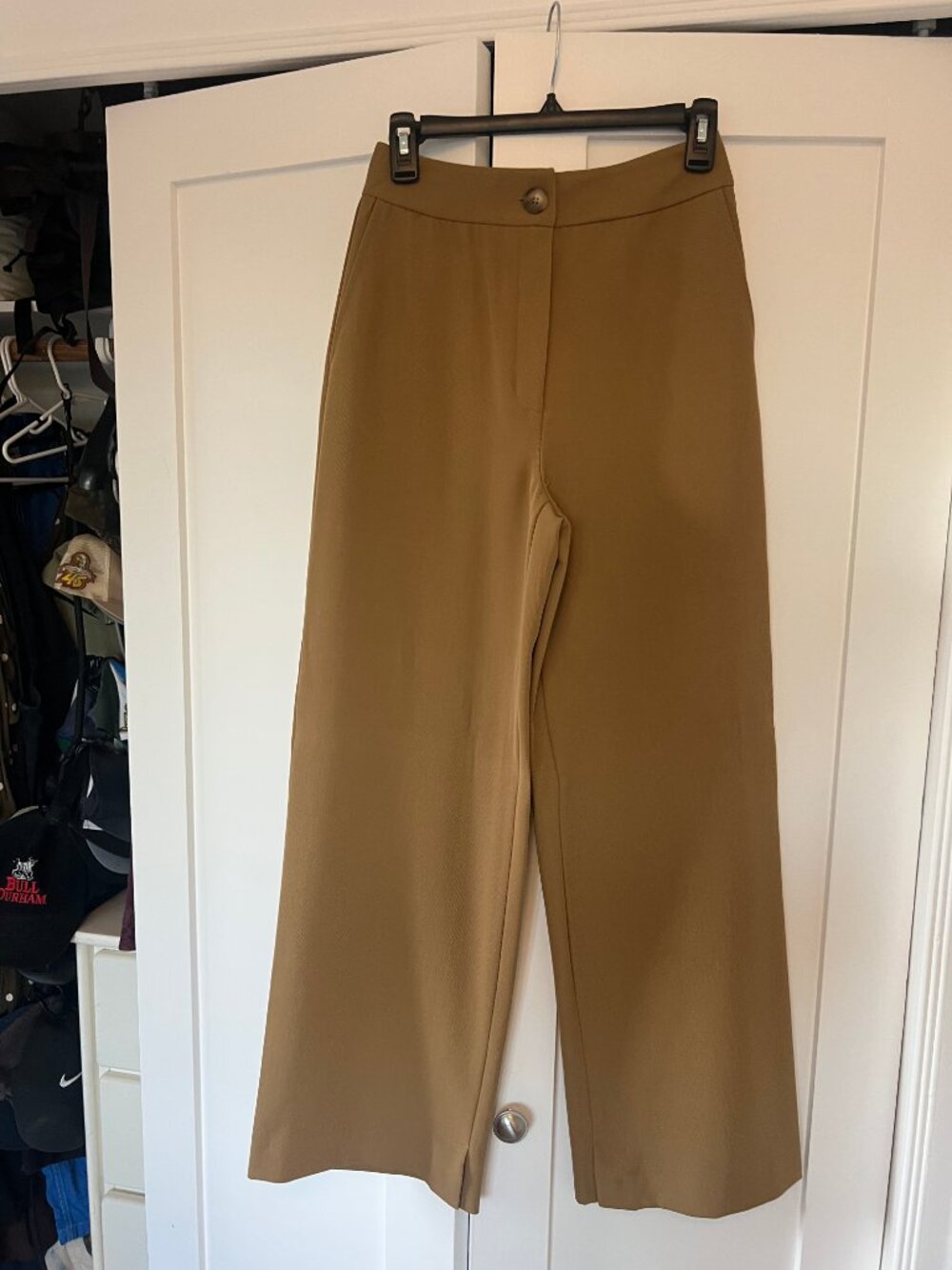 Anthropologie Exquise Camel Trousers - Picture 8 of 9